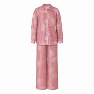 Sheer Floral Matching Set WHD0605074-S-250690