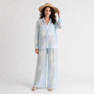 Sheer Floral Matching Set WHD0605074-S-250690