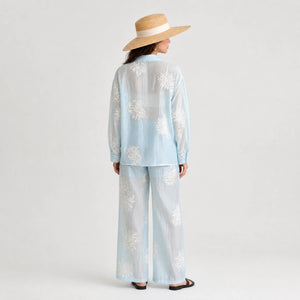 Sheer Floral Matching Set WHD0605074-S-250690