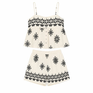 Printed Cami Short Set WHD0605076-S-2411143