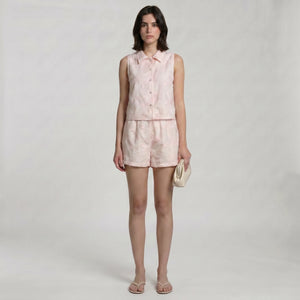 Floral Embroidered Short Set WHD0605078-S-2503205