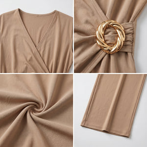 Twist Front Wide-Leg Set WHD0605081-JB-10172