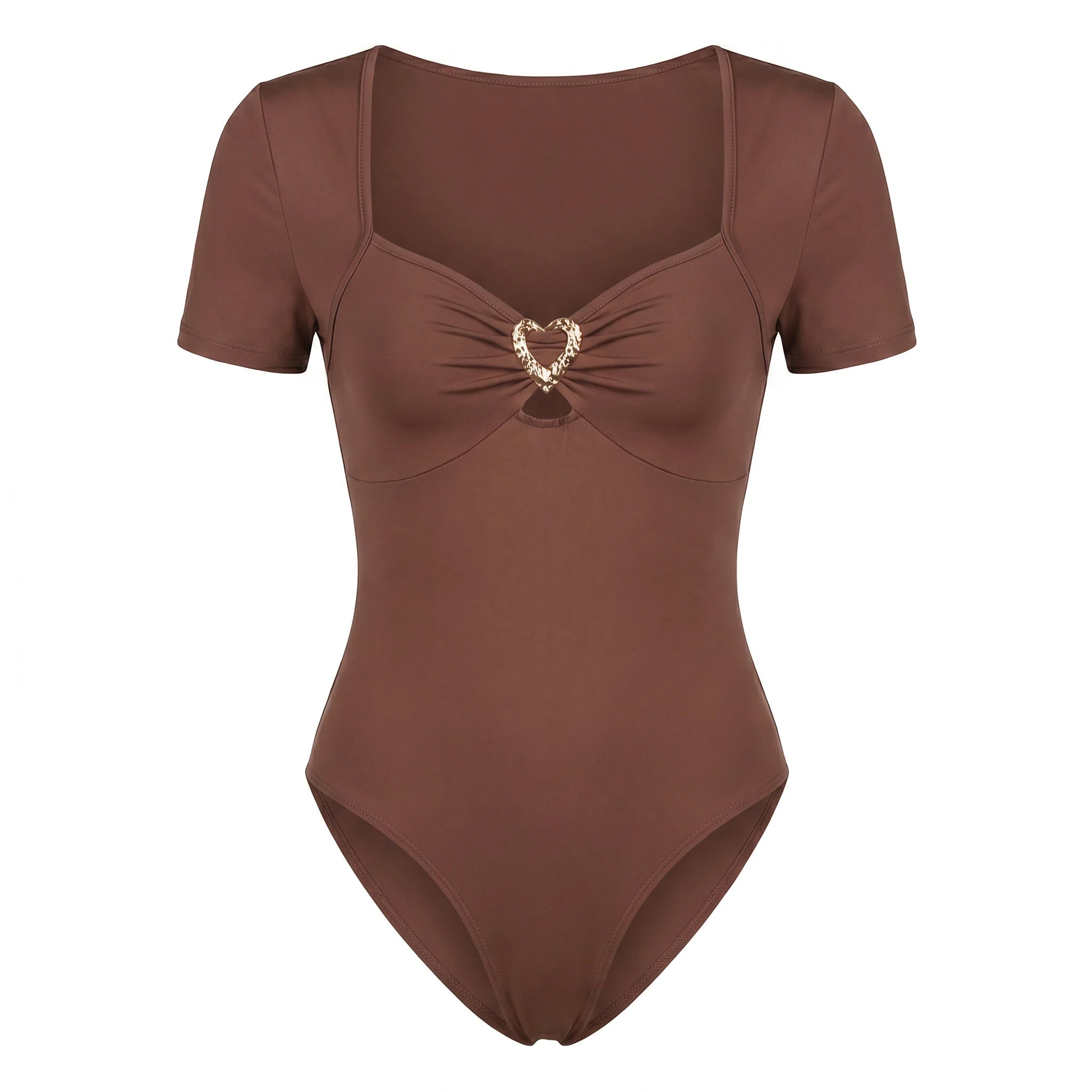Heart Detail Bodysuit WHD0605093-S-2512182