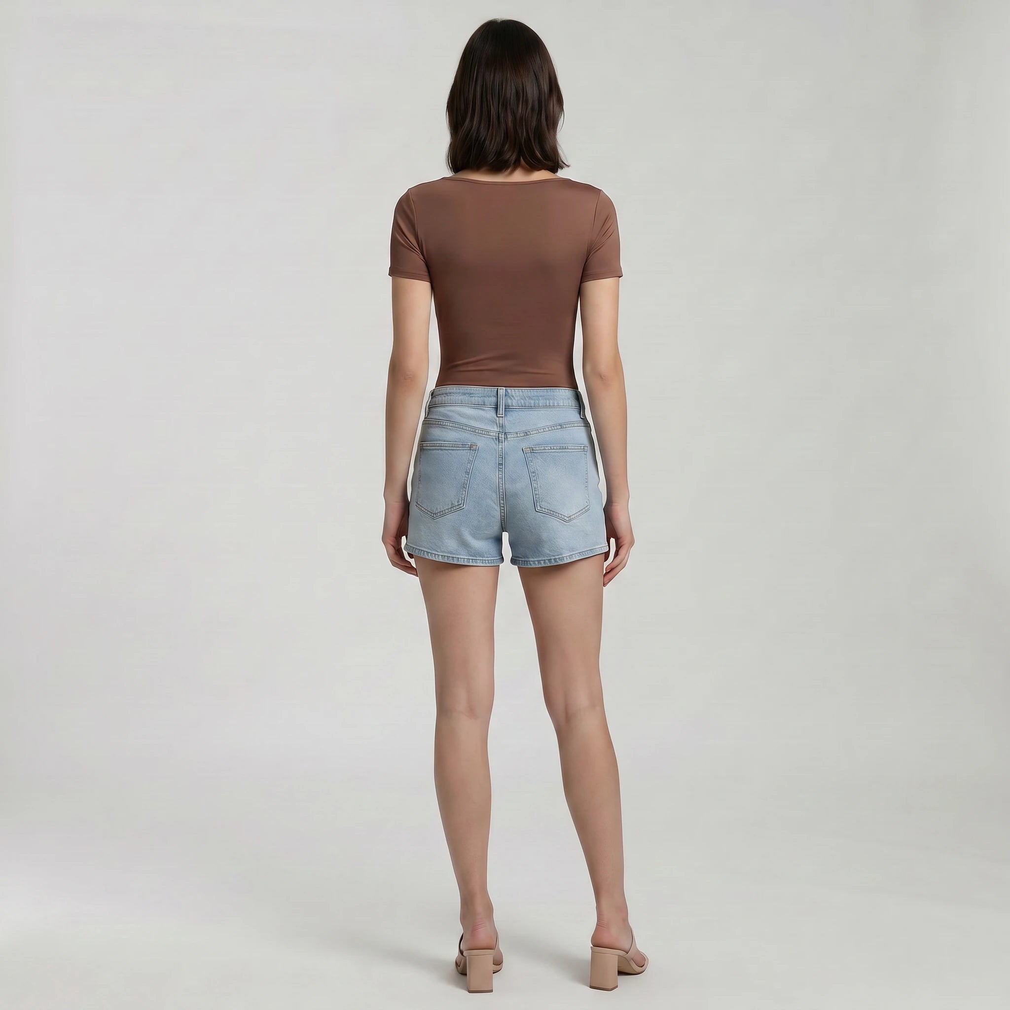 Heart Detail Bodysuit WHD0605093-S-2512182