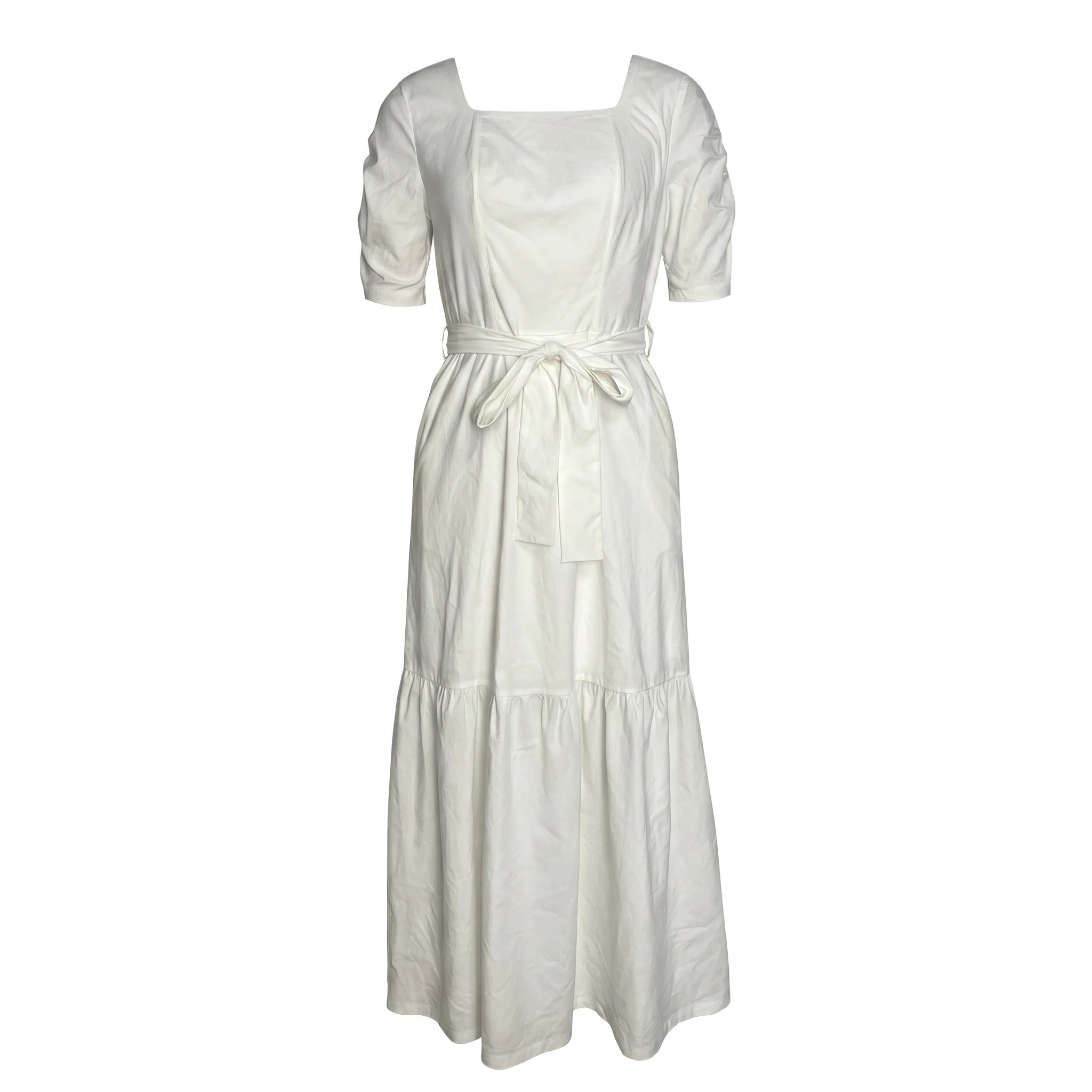 Tie Waist Maxi Dress WHD0605100-S-260394