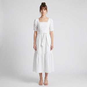 Tie Waist Maxi Dress WHD0605100-S-260394