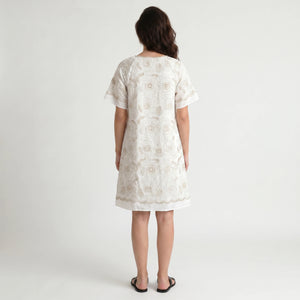 Embroidered Resort Midi Dress WHD0605102-S-251044