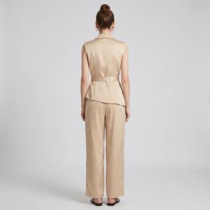 Sleeveless Vest Pant Set WHD0605105-S-251159