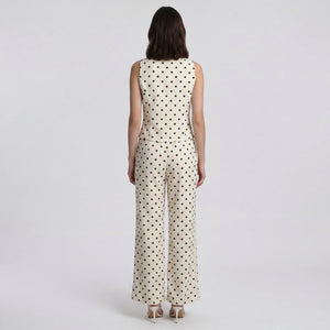 Polka Dot Vest Pants Set WHD0605109-S-260402