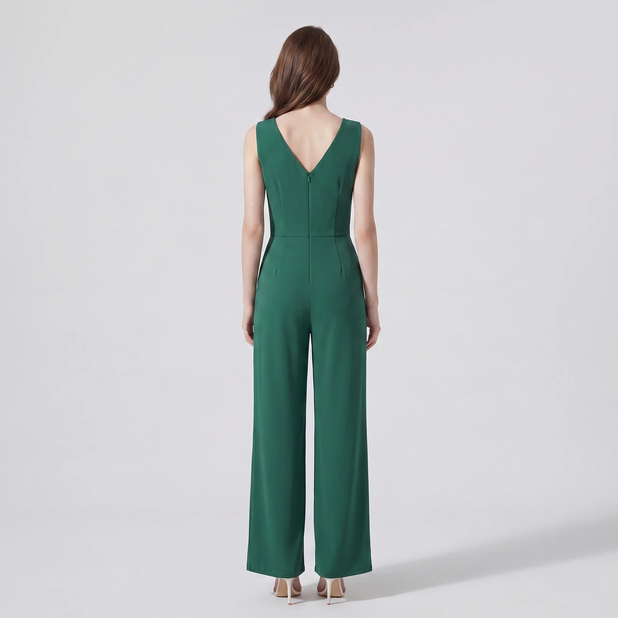 Wrap Wide Leg Jumpsuit WHD0605117-S-2603161
