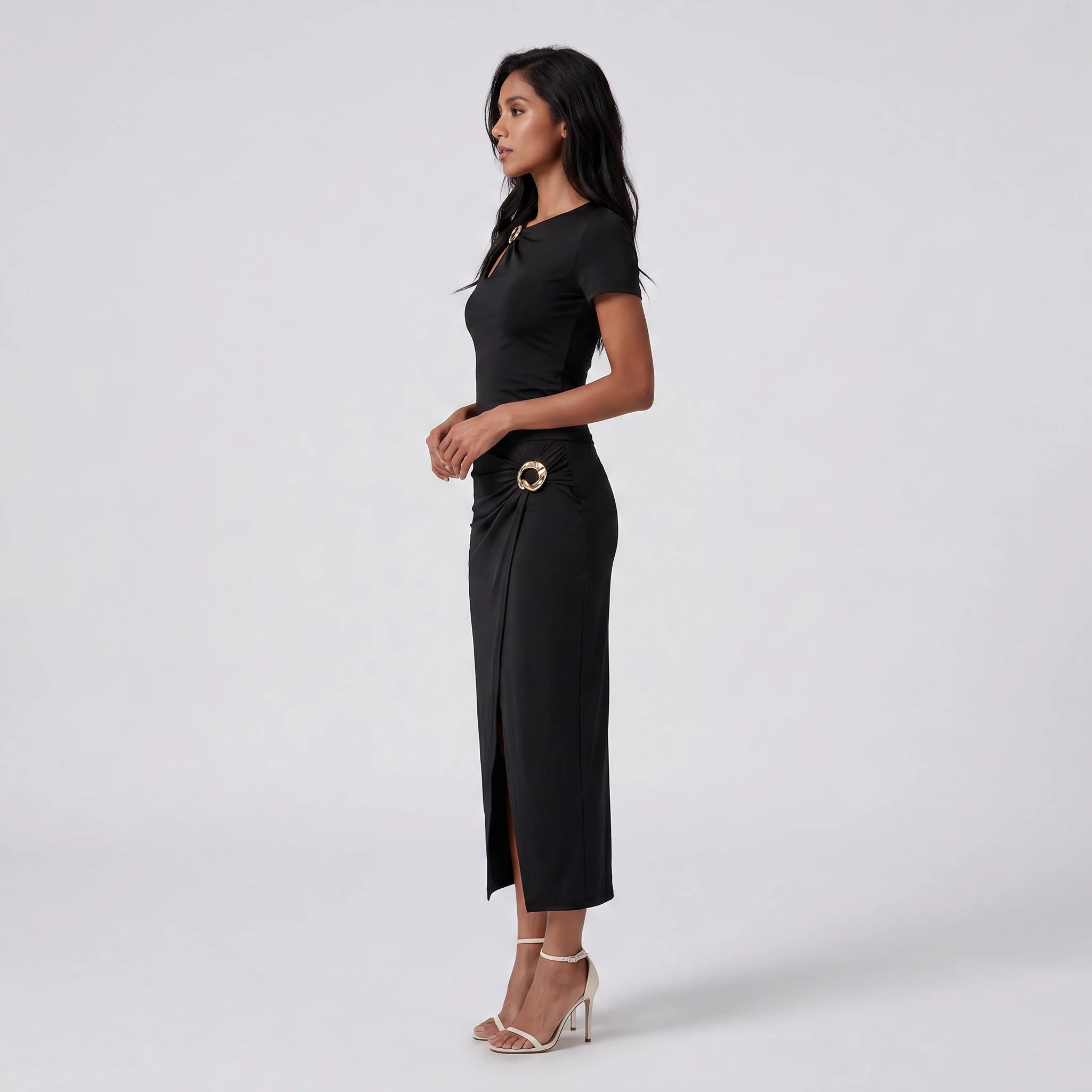 Ring Detail Maxi Set WHD0605118-S-2601169