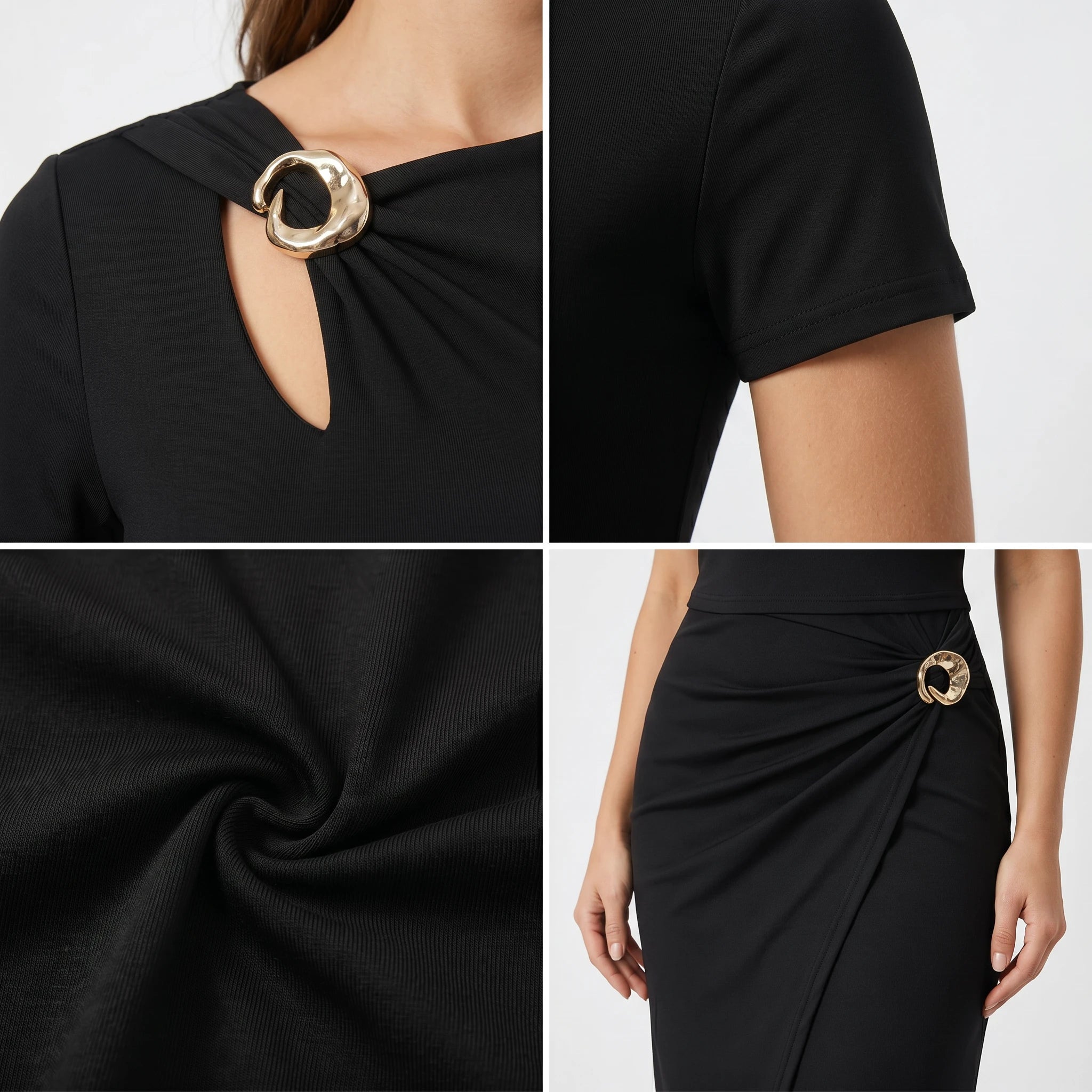 Ring Detail Maxi Set WHD0605118-S-2601169