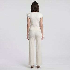Ribbed Keyhole Wide Leg Jumpsuit WHD0605119-S-2603110