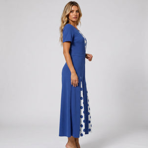 Polka Dot Wide Leg Jumpsuit WHD0605142-LF2547
