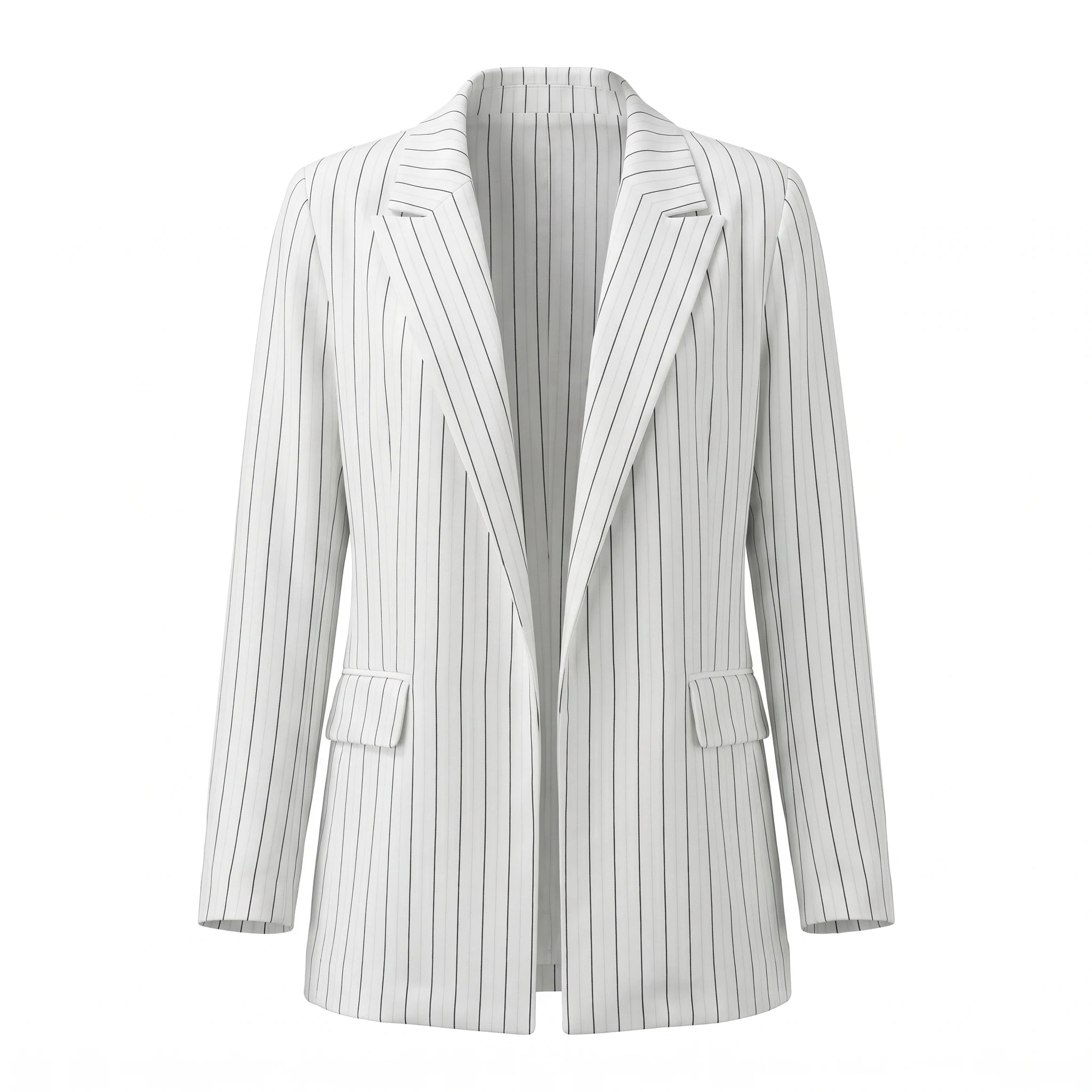 Textured V-Neck Pant Set WHD0605158-S-2411103