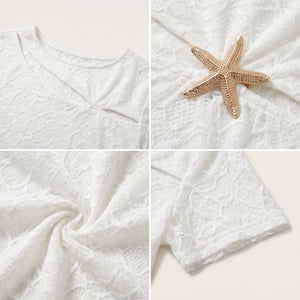 Starfish Detail Cutout Top WHD0605165-S-250755