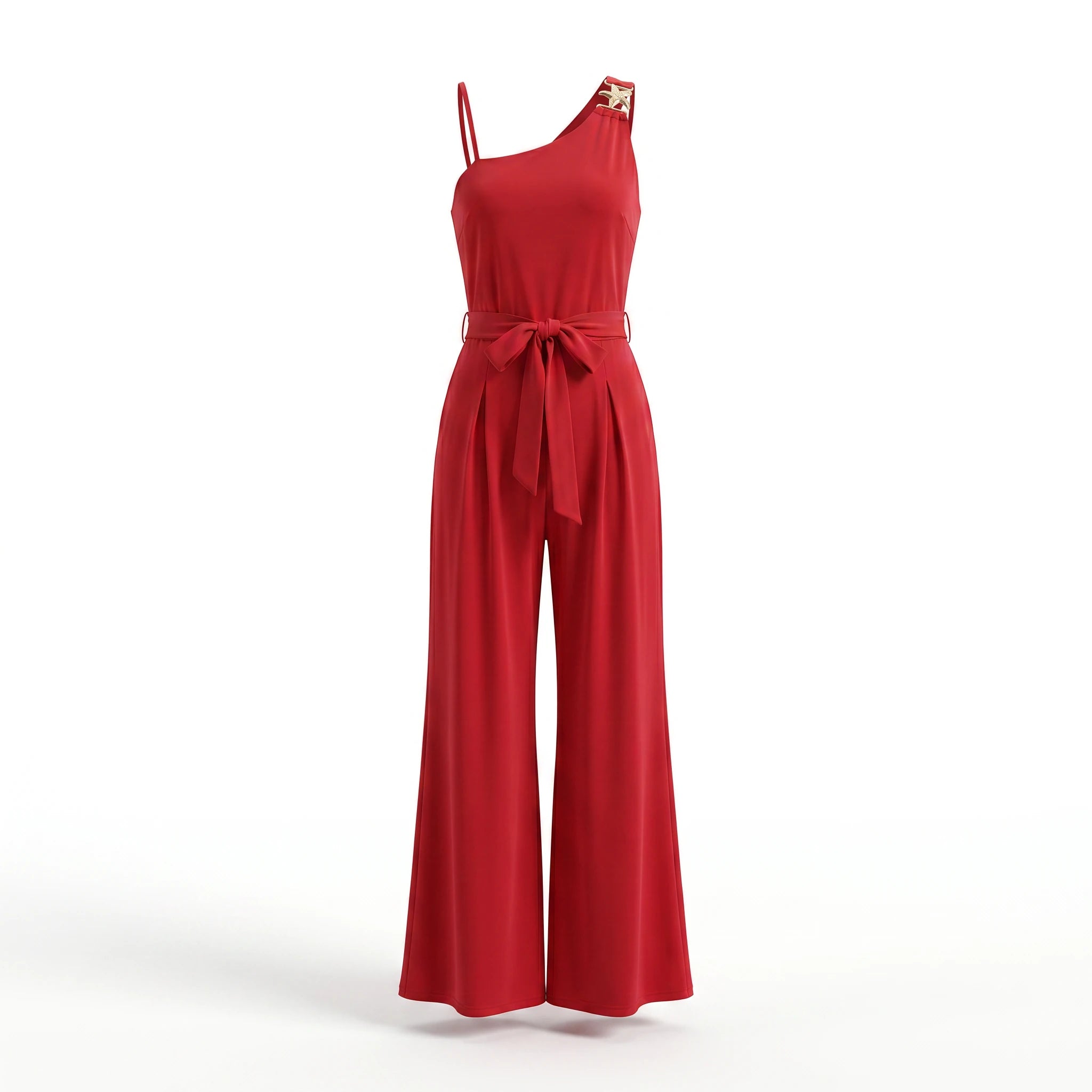One-Shoulder Belted Jumpsuit WHD0605193-S-260143