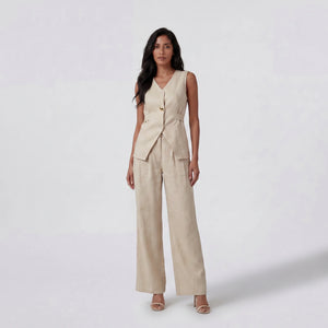 Asymmetric Vest Pant Set WHD0605220-S-250813