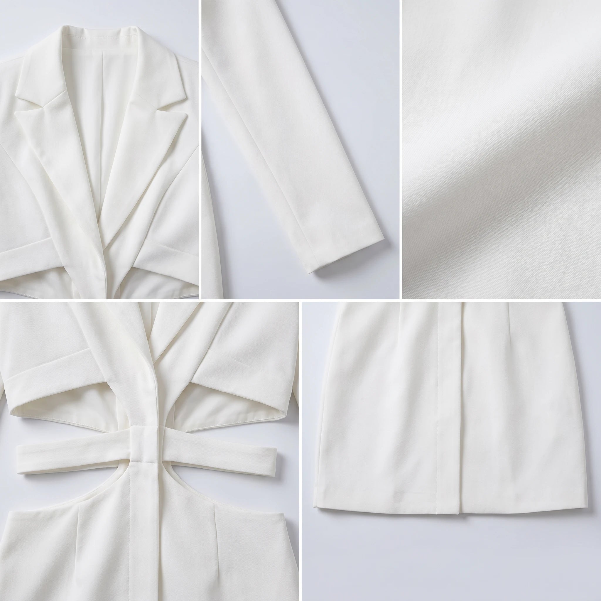 Cutout Blazer Mini Dress WHD0605295-CJ-250801W
