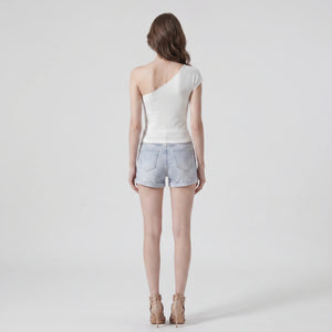 Ring Detail Ruched Top WHD0605296-S-260109