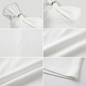 Ring Detail Ruched Top WHD0605296-S-260109