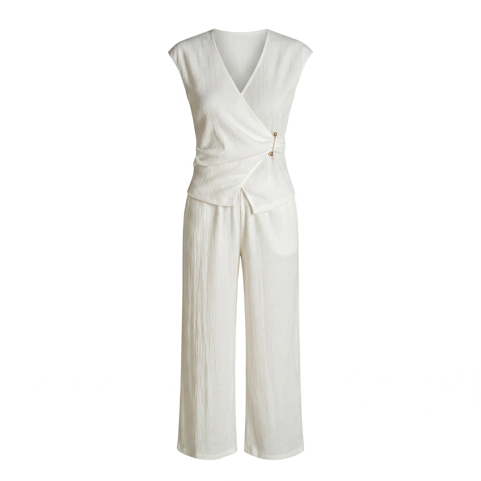 Wrap Wide Leg Jumpsuit WHD0605311-S-251114
