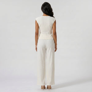 Wrap Wide Leg Jumpsuit WHD0605311-S-251114