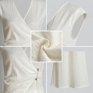 Wrap Wide Leg Jumpsuit WHD0605311-S-251114
