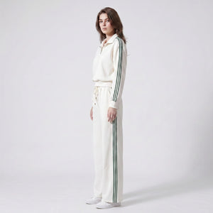 Stripe Half-Zip Lounge Set WHD0605316-S-2512105
