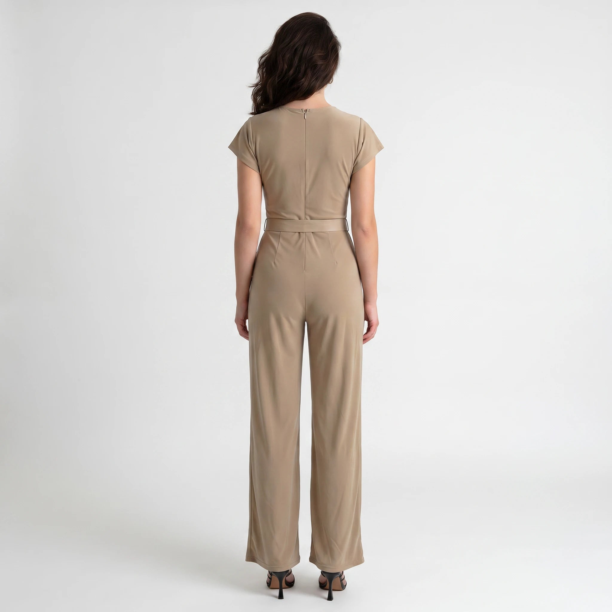 Gold Flower Buckle Jumpsuit WHD0605321-S-251039
