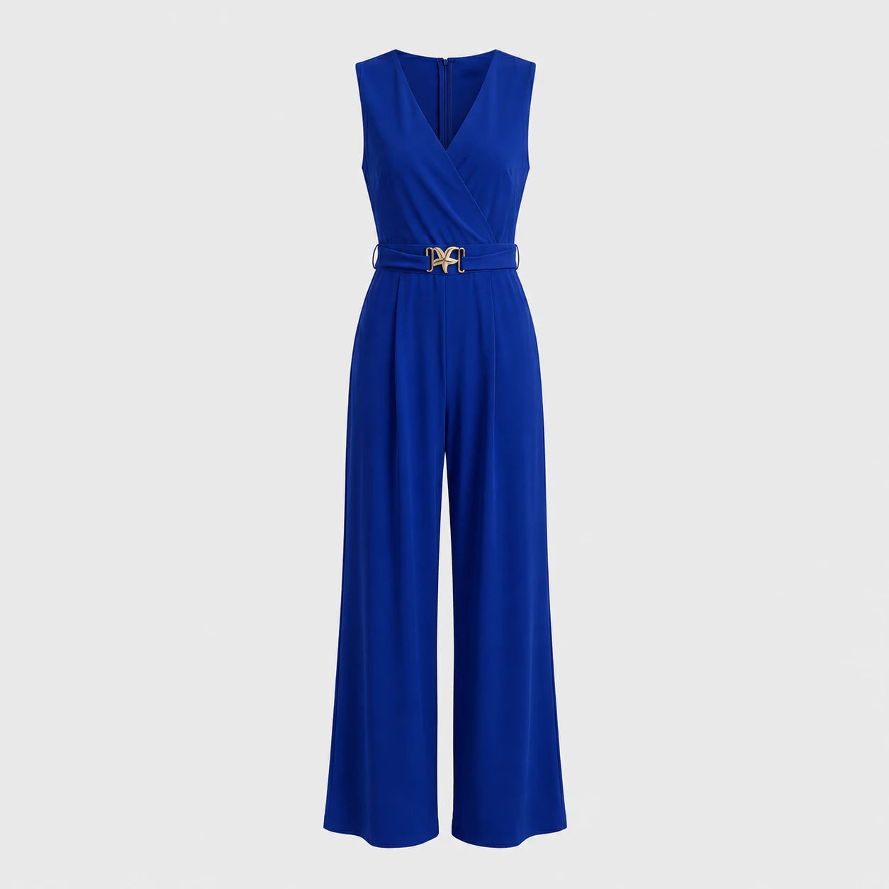 Belted Wide Leg Jumpsuit WHD0605525-LF2513