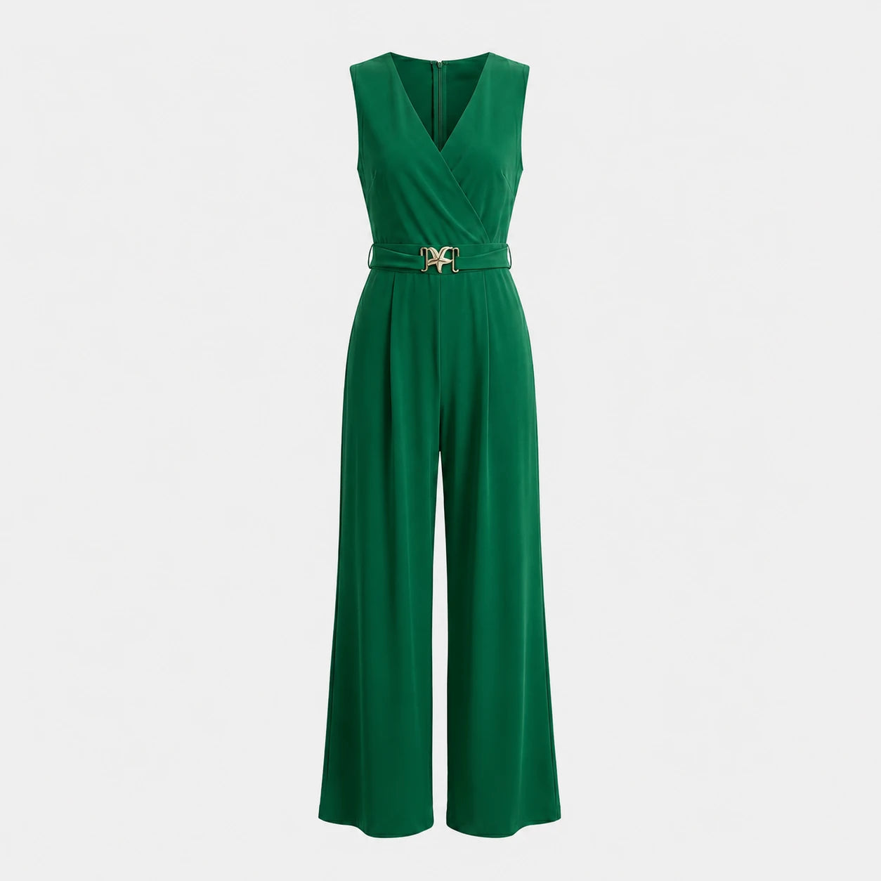 Belted Wide Leg Jumpsuit WHD0605525-LF2513