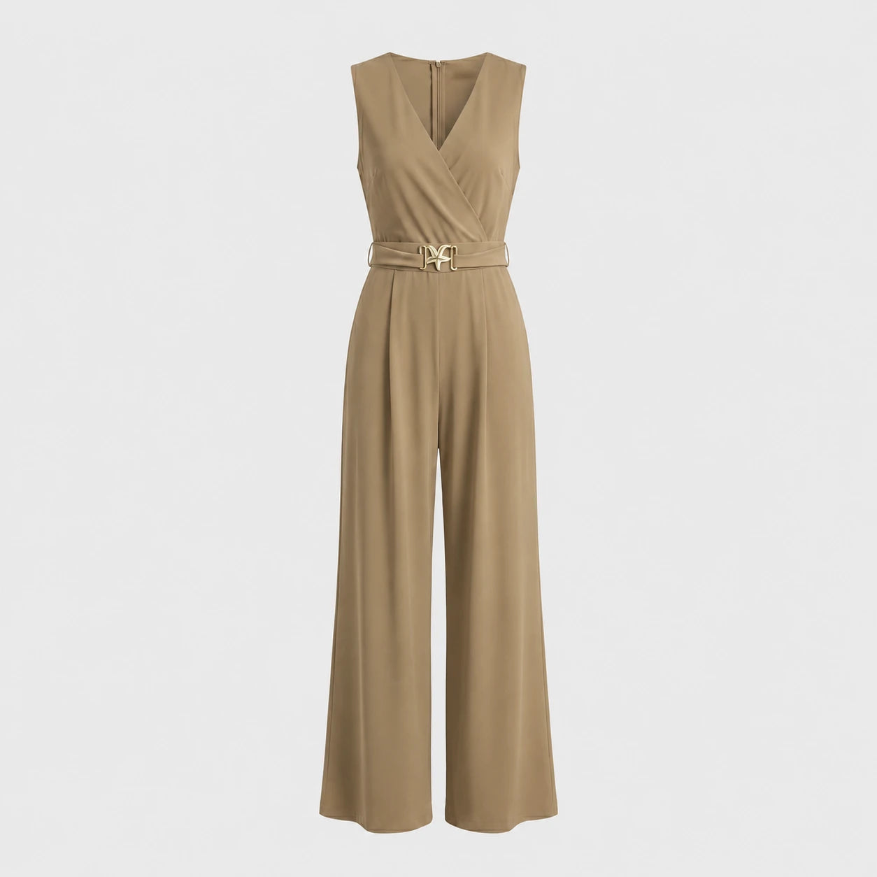 Belted Wide Leg Jumpsuit WHD0605525-LF2513