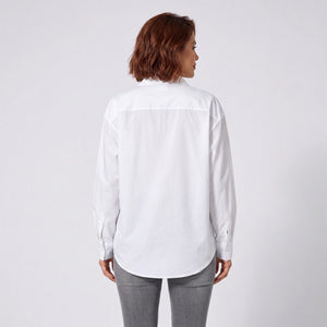 Gold Detail White Shirt WHD0606039