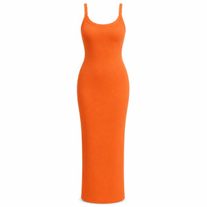 Ribbed Bodycon Maxi Dress WHD0606054