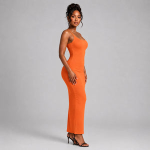 Ribbed Bodycon Maxi Dress WHD0606054
