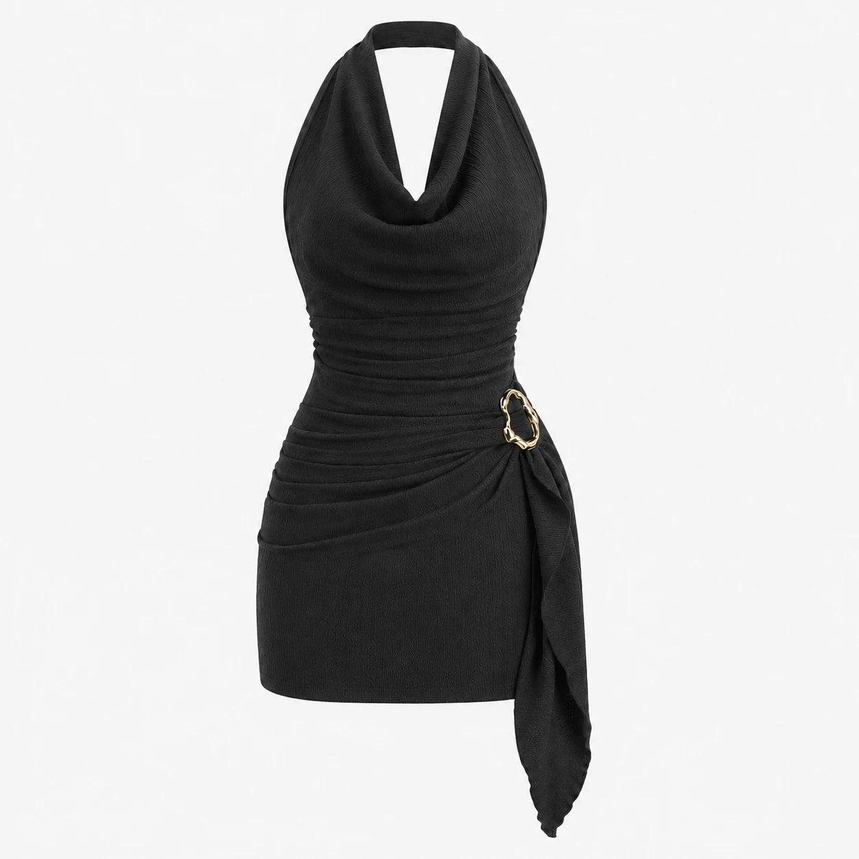 Halter Ring Mini Dress WHD0606055