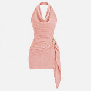 Halter Ring Mini Dress WHD0606055