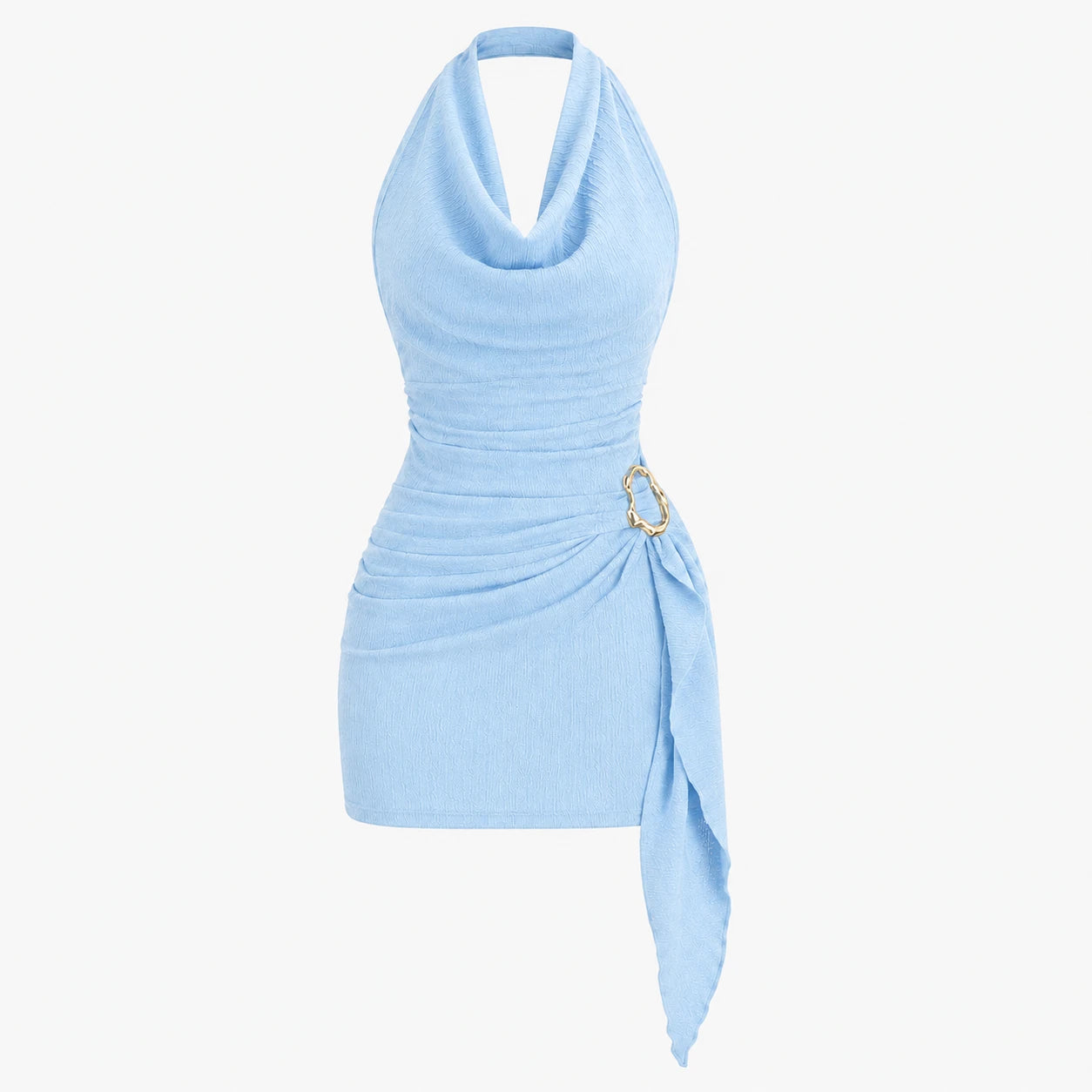 Halter Ring Mini Dress WHD0606055