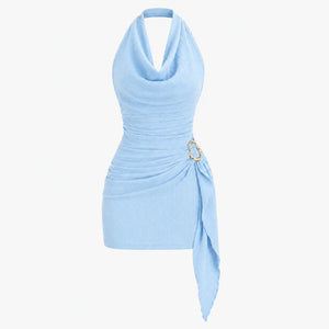 Halter Ring Mini Dress WHD0606055
