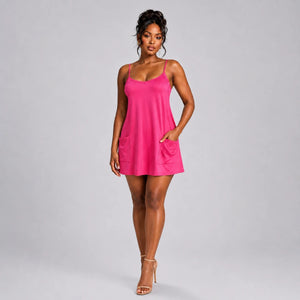 Pocket Cami Mini Dress WHD0606058