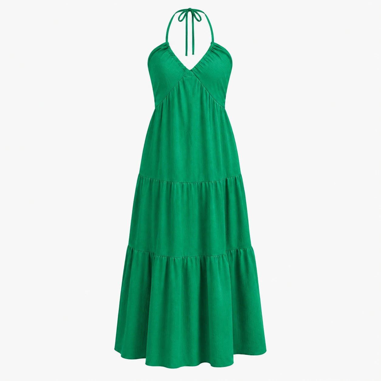 Halter Tie-Back Maxi Dress WHD0606064