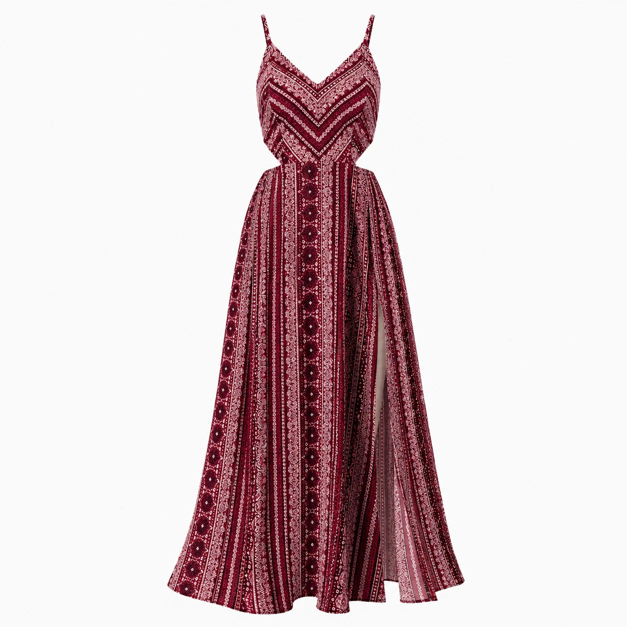 Boho Slit Maxi Dress WHD0606066