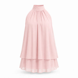 Halter Mini Shift Dress WHD0606071