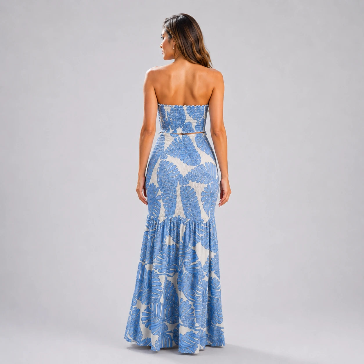 Tropical Bandeau Maxi Set WHD0606074