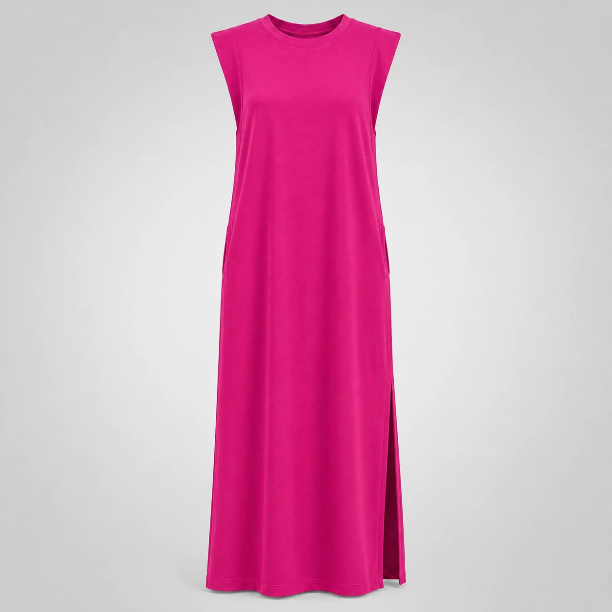 Sleeveless Side Slit Maxi Dress WHD0606080