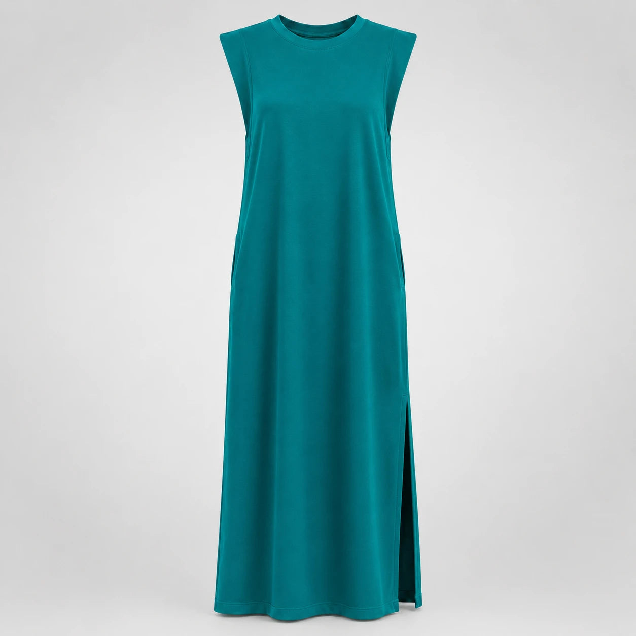 Sleeveless Side Slit Maxi Dress WHD0606080