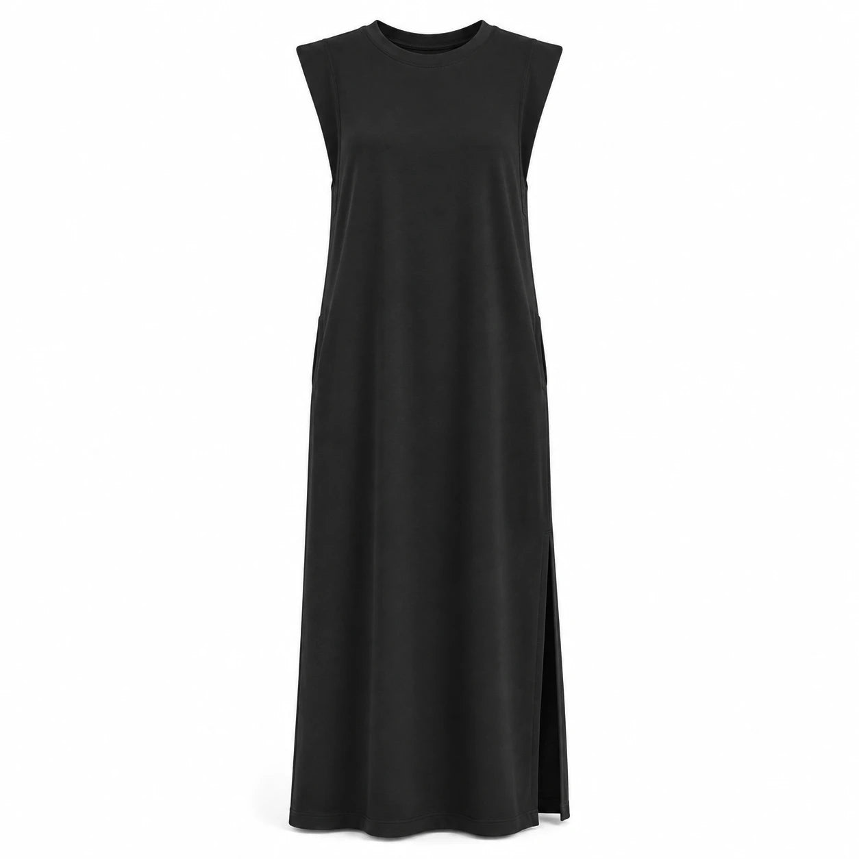 Sleeveless Side Slit Maxi Dress WHD0606080