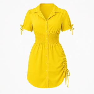 Tie Detail Shirt Dress WHD0606085