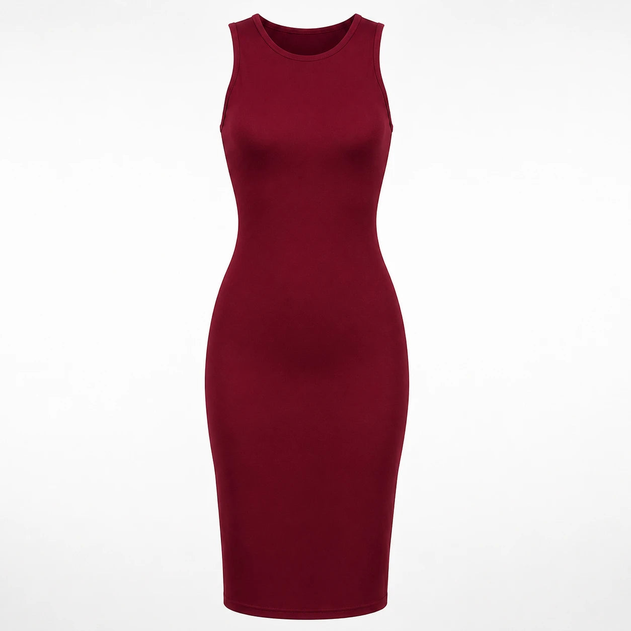 Sleeveless Bodycon Midi Dress WHD0606089